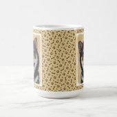 Shiba Inu (Schwarz und Tan) Malerei - Hundekunst Kaffeetasse (Mittel)