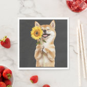 Shiba Inu Serviette (Beispiel)