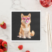 Shiba Inu Serviette (Beispiel)