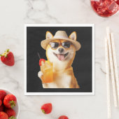 Shiba Inu Serviette (Beispiel)