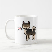 Shiba Inu Sesame Liebe Kaffeetasse (Links)