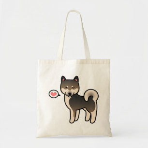 Shiba Inu Sesame Liebe Tragetasche