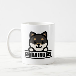 SHIBA INU SIS - Süßes Shiba Inu Schwester Design Kaffeetasse