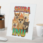 Shiba Inu Sockelschild (In Situ)