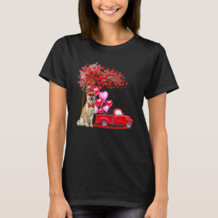 Shiba Inu Sonnenbrillen Herz Tree Lieferwagen Truc T-Shirt