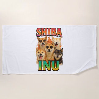 Shiba Inu Strandtuch
