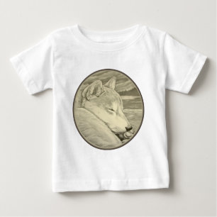 Shiba Inu T - Shirt Art Baby's Dog Lover Shirts Ge