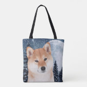 Shiba Inu Taschen-Tasche Tasche (Rückseite)