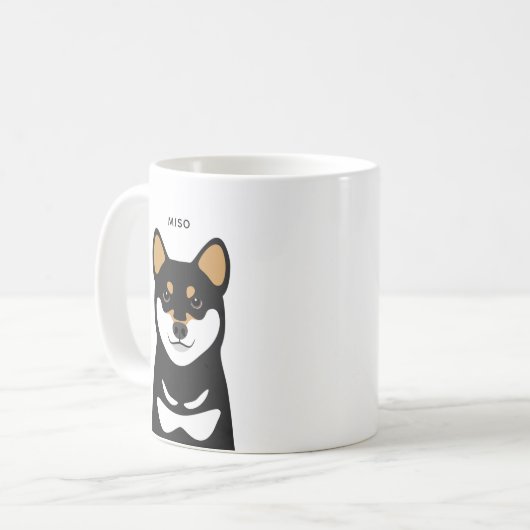 Shiba Inu Tasse (Vorderseite Links)
