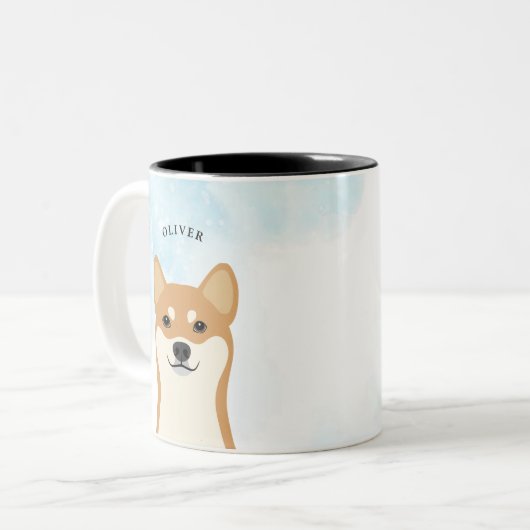 Shiba Inu Tasse (Vorderseite Links)