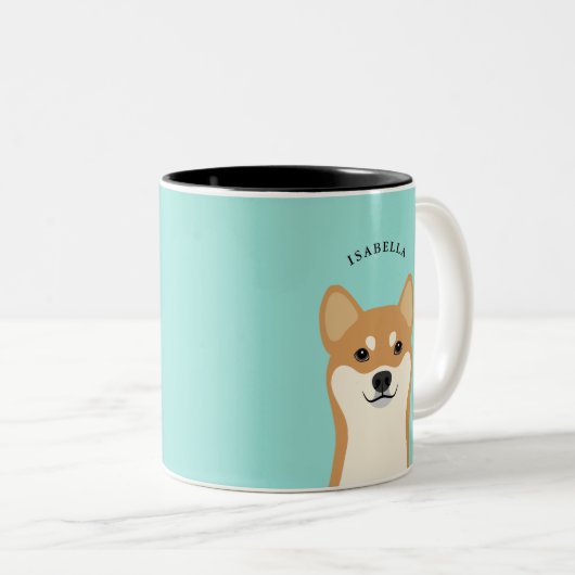 Shiba Inu Tasse (VorderseiteRechts)
