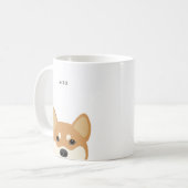 Shiba Inu Tasse (Vorderseite Links)