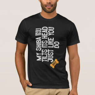 Shiba Inu Tlits Kopf wie Sie T-Shirt