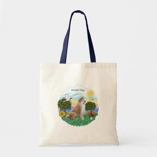 Shiba Inu Tragetasche (Vorne)