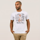 Shiba Inu Traits T - Shirt (Vorne ganz)