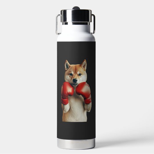 Shiba Inu Trinkflasche (Vorderseite)
