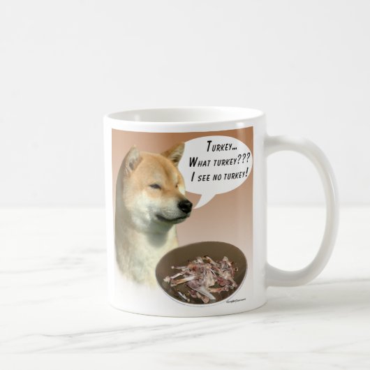 Shiba Inu Türkei Kaffeetasse (Rechts)