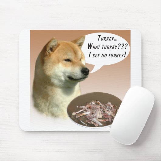 Shiba Inu Türkei Mousepad (Mit Mouse)