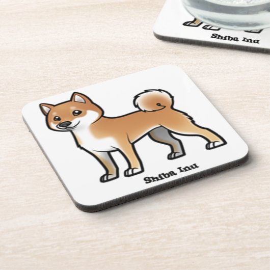 Shiba inu untersetzer (Linke Seite)