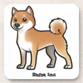 Shiba inu untersetzer (Vorderseite)