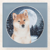 Shiba Inu Untersetzer (Vorderseite)
