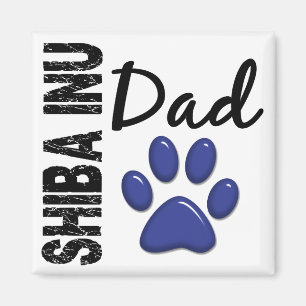 Shiba Inu Vater 2 Magnet