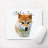 Shiba Inu Vater 2 Mousepad (Mit Mouse)