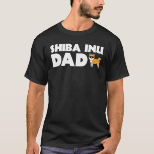 Shiba Inu Vater Funny Shiba Inu Besitzer Haustier  T-Shirt