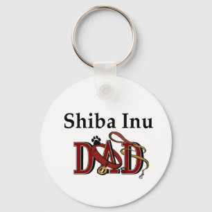 Shiba Inu Vater Geschenke Schlüsselanhänger