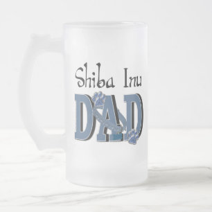 Shiba Inu VATER Mattglas Bierglas