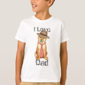 Shiba Inu Vater T-Shirt (Vorderseite)