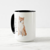 Shiba Inu Vater-Tasse Tasse (Vorderseite Links)