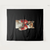 Shiba Inu Wandteppich (Vorderseite (Horizontal))
