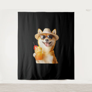 Shiba Inu Wandteppich