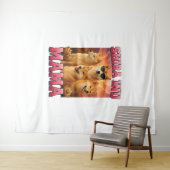 Shiba Inu Wandteppich (Beispiel (Horizontal))