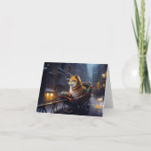 Shiba Inu Weihnachtsfeiertage Karte (Vorderseite)