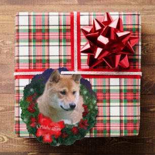 Shiba Inu Weihnachtsgeschenk Ornament Karte