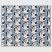 Shiba Inu WeihnachtsPackpapier Geschenkpapier (Flach)