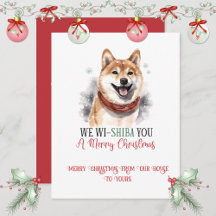 Shiba Inu Weihnachtsträume |