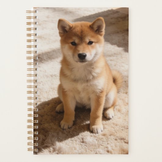 Shiba Inu Welpenplaner Planer (Vorderseite)
