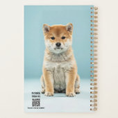 Shiba Inu Welpenplaner Planer (Rückseite)