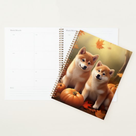 Shiba Inu Welppy Autumn Delight Pumpkin Planer (Anzeige)