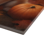 Shiba Inu Welppy Autumn Delight Pumpkin Schneidebrett (Ecke)