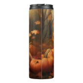 Shiba Inu Welppy Autumn Delight Pumpkin Thermosbecher (Rückseite)