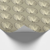 Shiba Inu Wrapping Paper Hundeschleifpapier Geschenkpapier (Ecke)