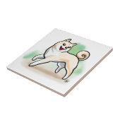 Shiba Inus dekorative Fliese (Seite)