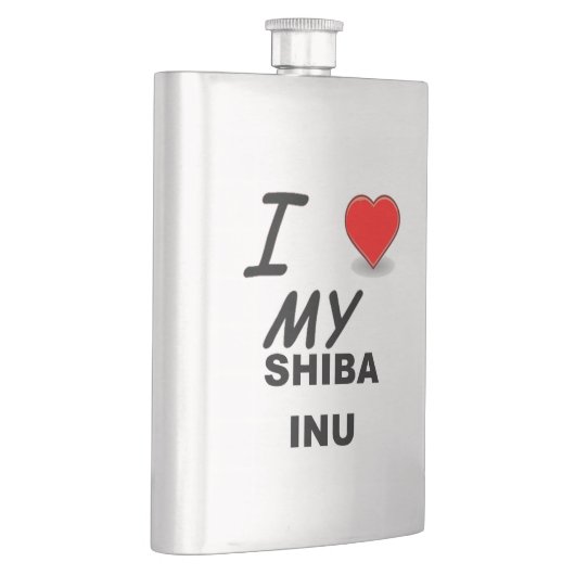 Shiba Liebe Flachmann (Rechts)