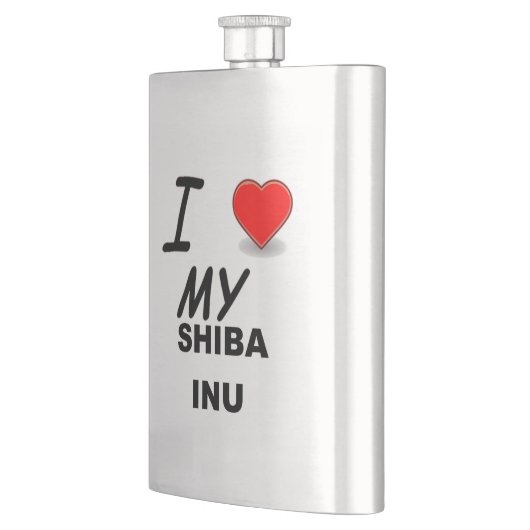 Shiba Liebe Flachmann (Links)