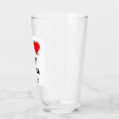Shiba Liebe Glas (Links)