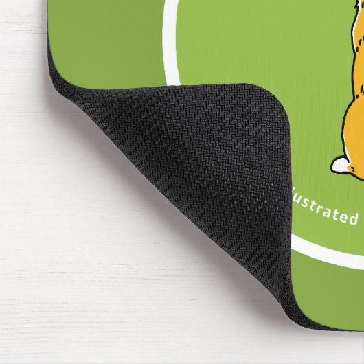 Shiba Mousepad (Ecke)
